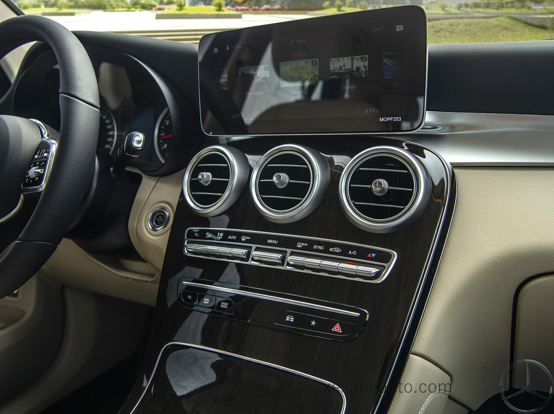 Hệ thống giải trí MBUX thế hệ mới trên Mercedes GLC 200